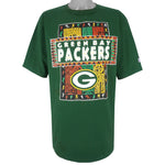 NFL (Logo 7) - Green Bay Packers Tribal T-Shirt 1993 X-Large