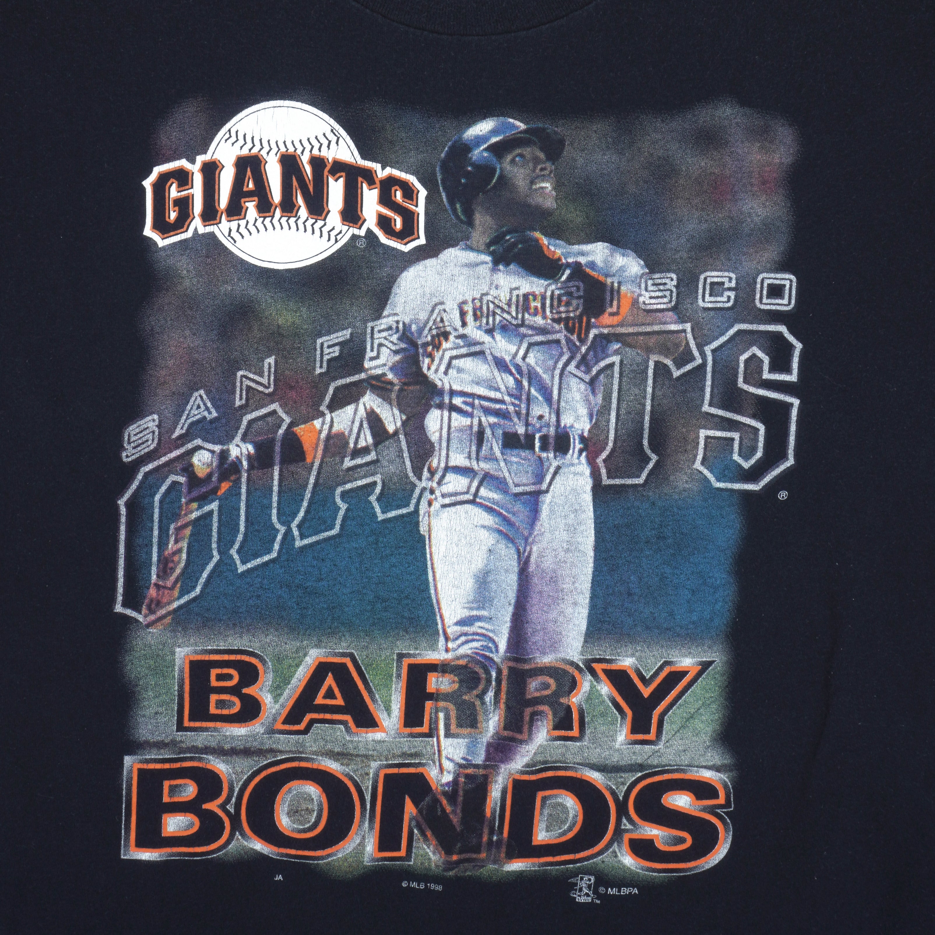 Vintage MLB - San Francisco Giants, Barry Bonds T-Shirt 1998 X-Large –  Vintage Club Clothing