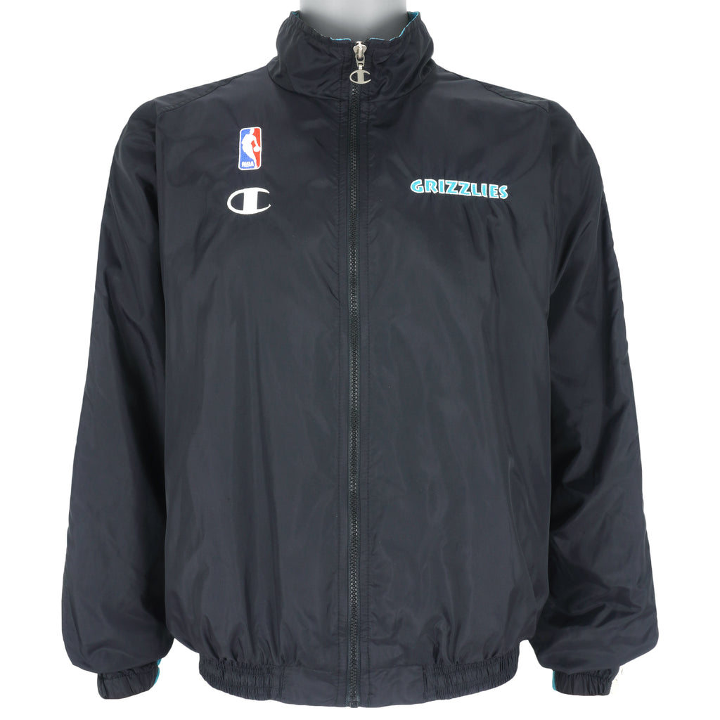 Champion - Vancouver Grizzlies Windbreaker 1990s Medium