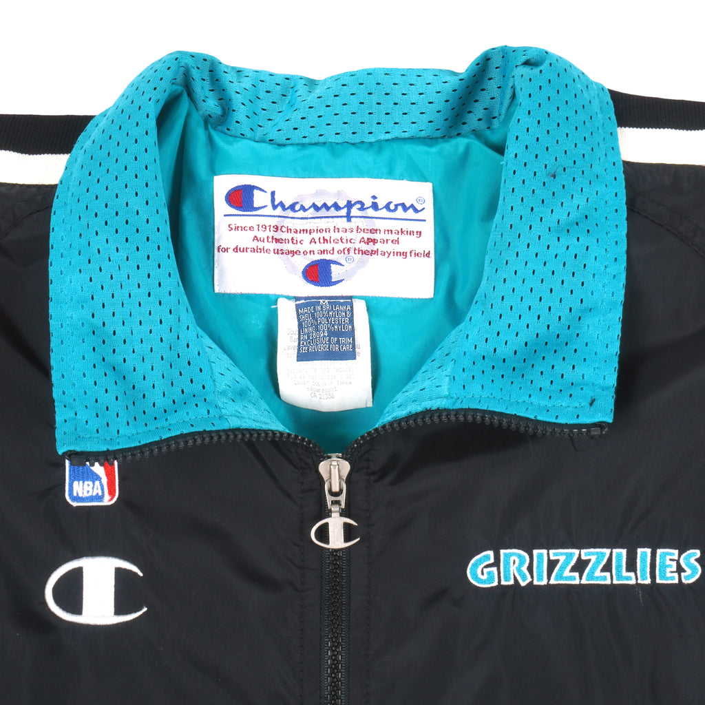 Champion - Vancouver Grizzlies Windbreaker1990s Medium Vintage Retro Basketball