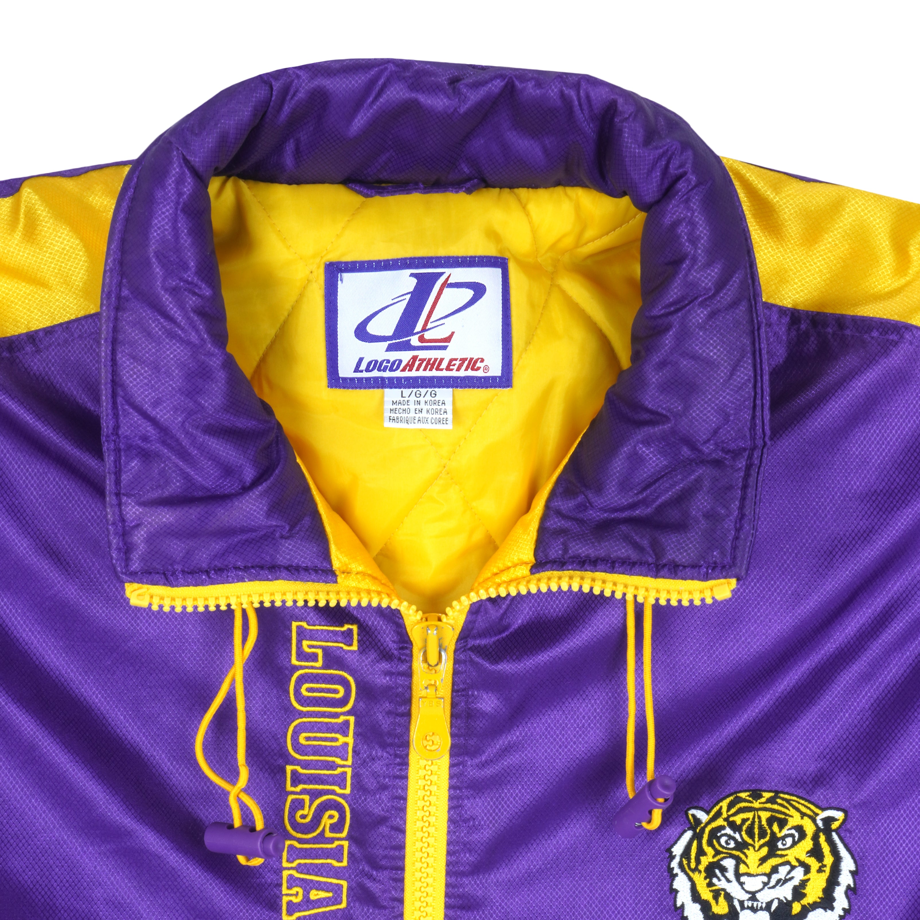 LSU Tigers Starter Jersey XL Purple Gold NCAA Football Team Number 32