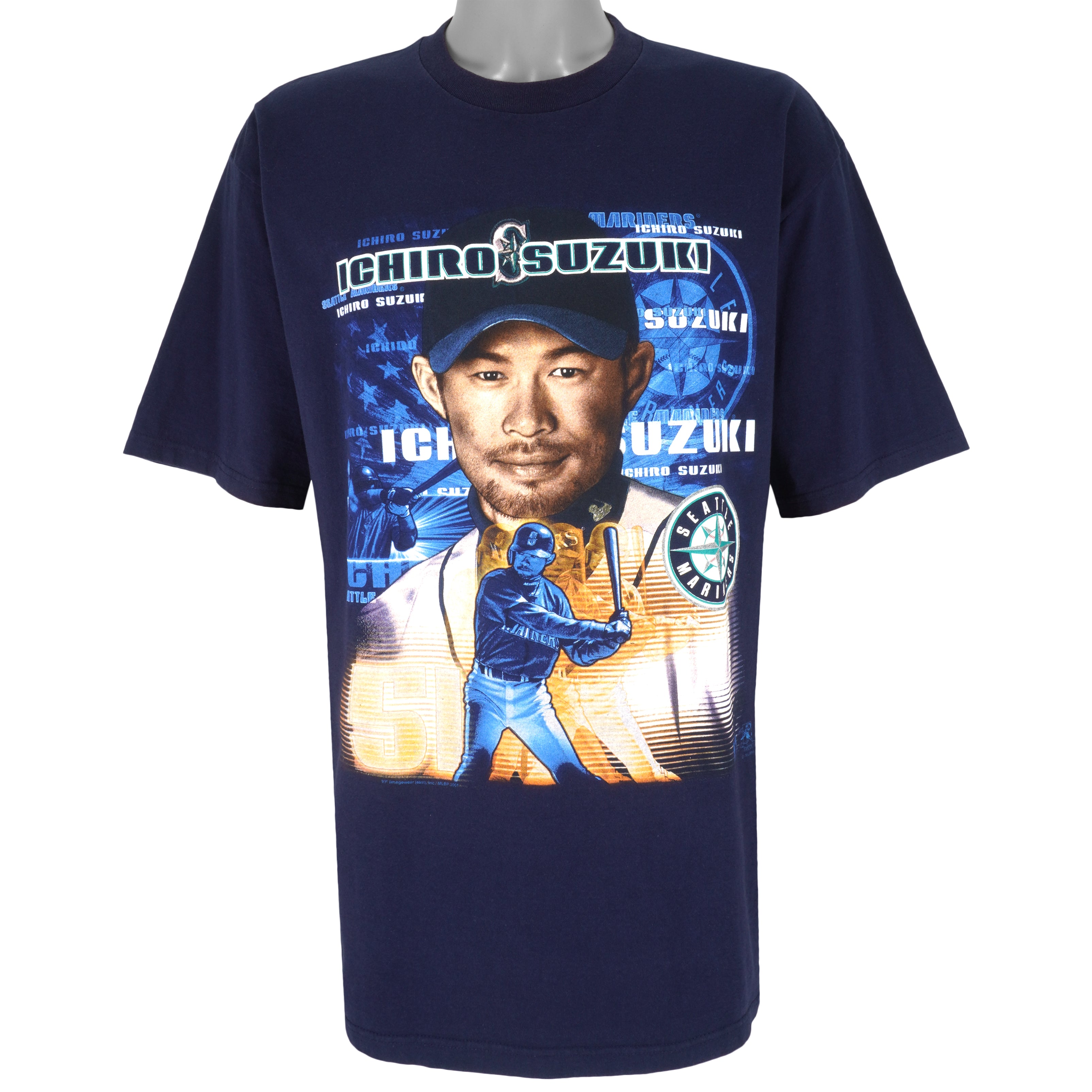Ichiro Suzuki Seattle Mariners Vintage Shirt - Limotees