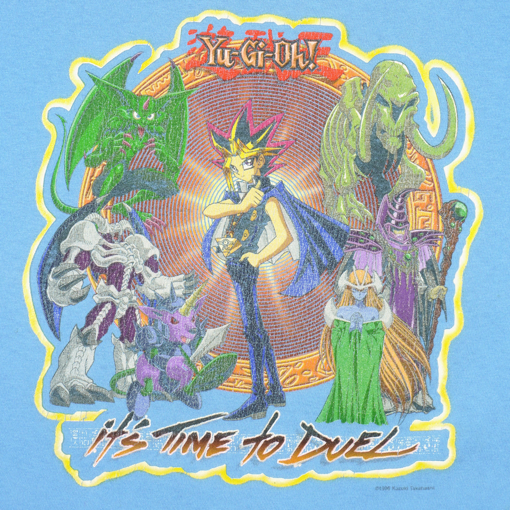 Vintage (Yu Gi Uh) - It’s Time To Duel T-Shirt 1996 Medium Vintage Retro