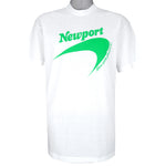 Vintage - Newport Cigarette Single Stitch T-Shirt 1990s Medium