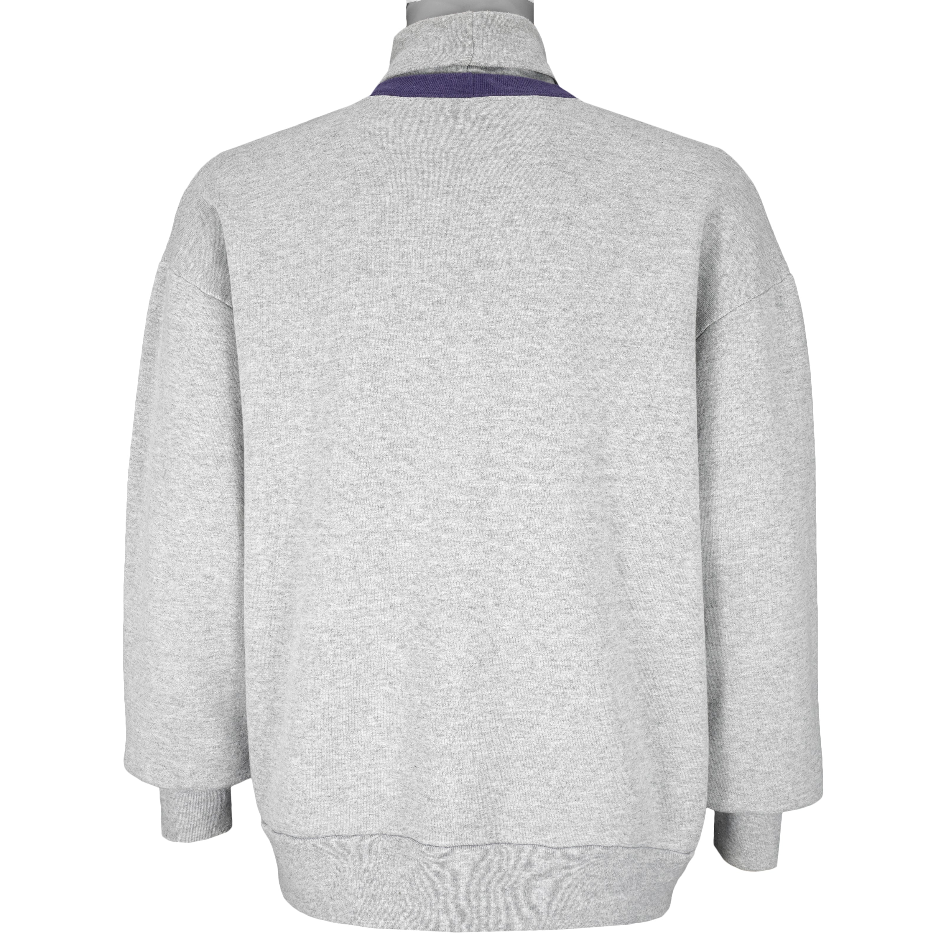 Cowboys High Neck Sweatshirt - Navy 