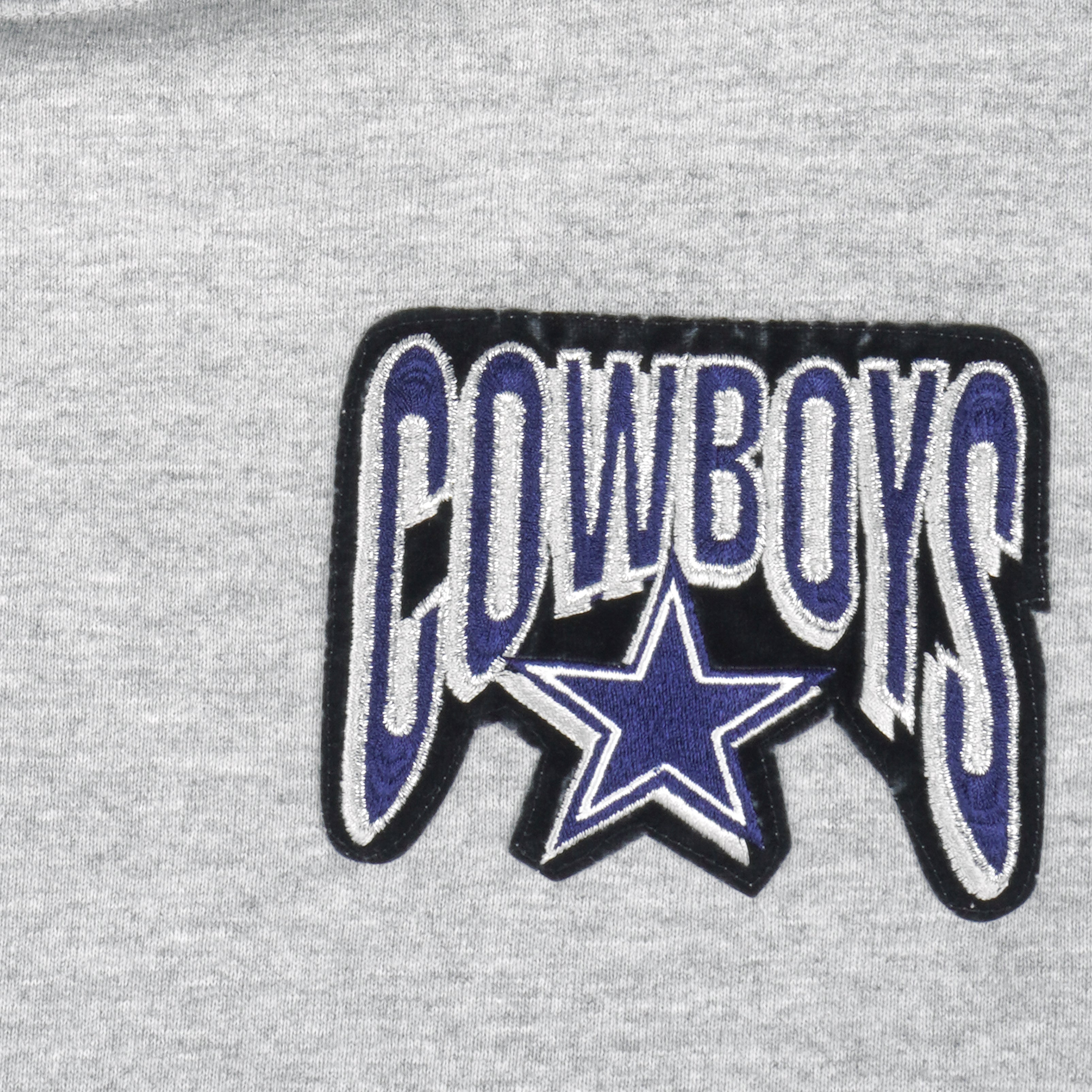 Vintage 1990s Dallas Cowboys NFL Hoodie / Embroidered / Vintage