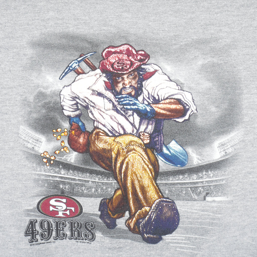 San Francisco 49ers NFL Nutmeg Sweatshirt - Medium – The Vintage Store