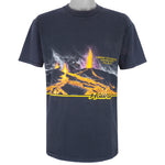 Vintage (Oneita) - Hawaii Volcanoes National Park Kilauea T-Shirt 1990s X-Large Vintage Retro