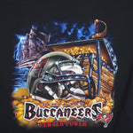 NFL (CSA) - Tampa Bay Buccaneers Big Logo T-Shirt 1990s X-Large Vintage Retro Football