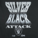 NFL (Salem) - Oakland Raiders Single Stitch T-Shirt 1990 Large Vintage Retro Football