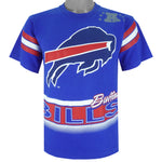 NFL (Salem) - Buffalo Bills Single Stitch T-Shirt 1994 Medium (Youth)