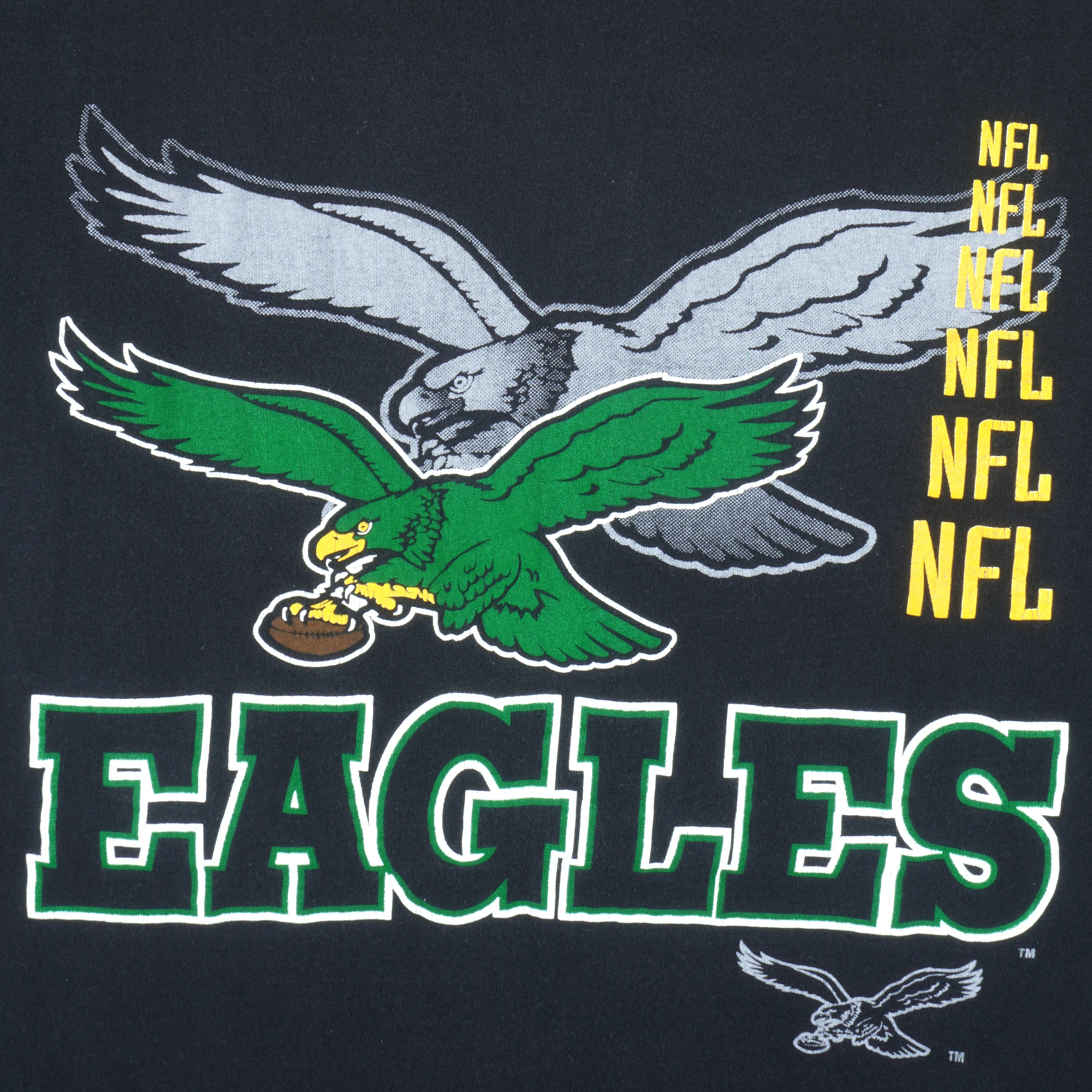 Vintage Philadelphia Eagles Shirt Football Philly 90s NFL Starter Sz LARGE