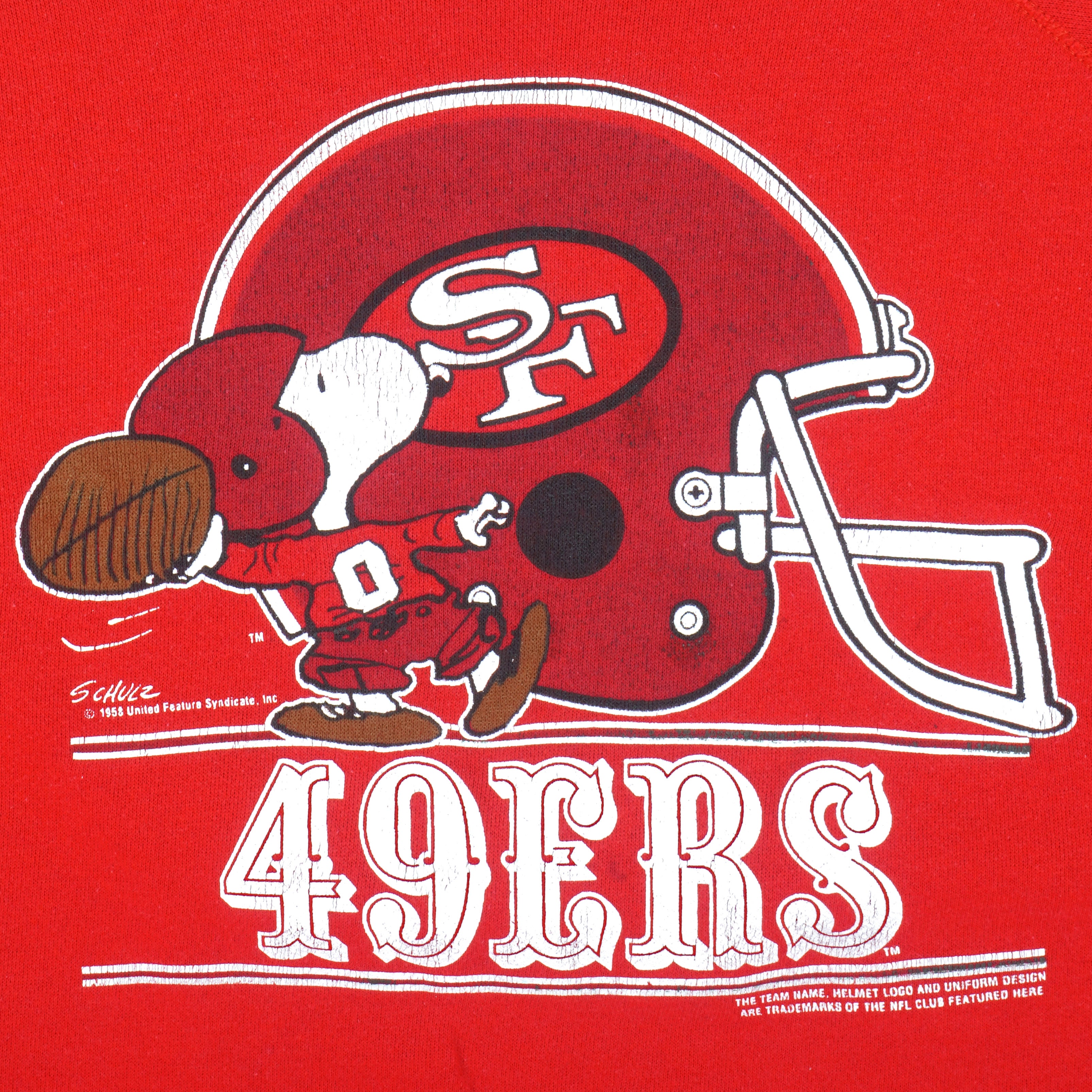 Vintage NFL (Artex) - San Francisco '49ers X Peanuts' Crew Neck