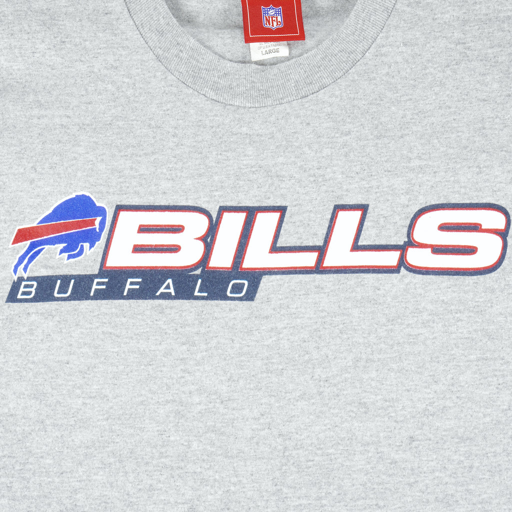 NFL - Buffalo Bills A Town A Team A Dream T-Shirt 1990s Large Vintage Retro Football