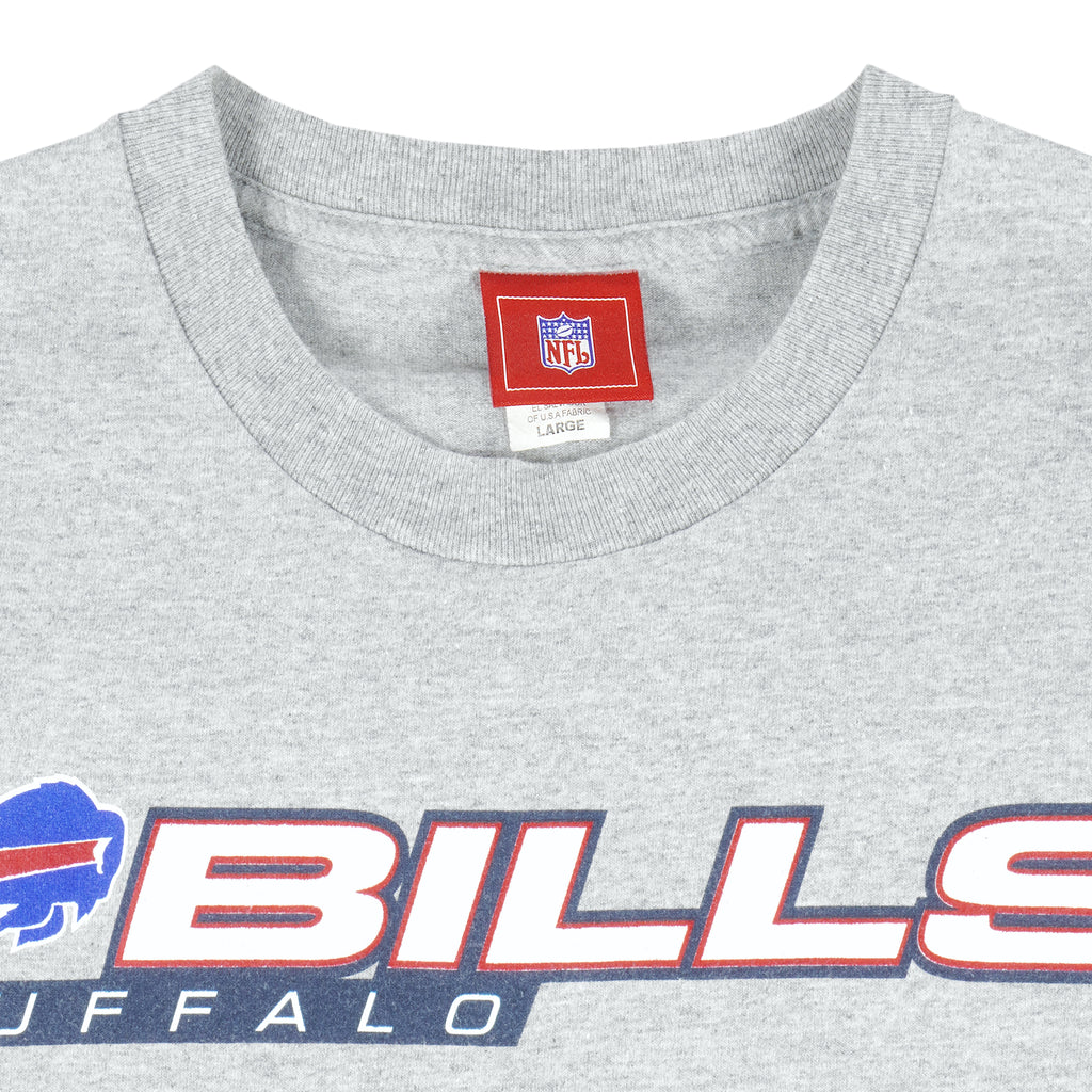 NFL - Buffalo Bills A Town A Team A Dream T-Shirt 1990s Large Vintage Retro Football