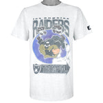 Starter - Los Angeles Raiders X Taz Single Stitch T-Shirt 1994 Medium Vintage Retro Football