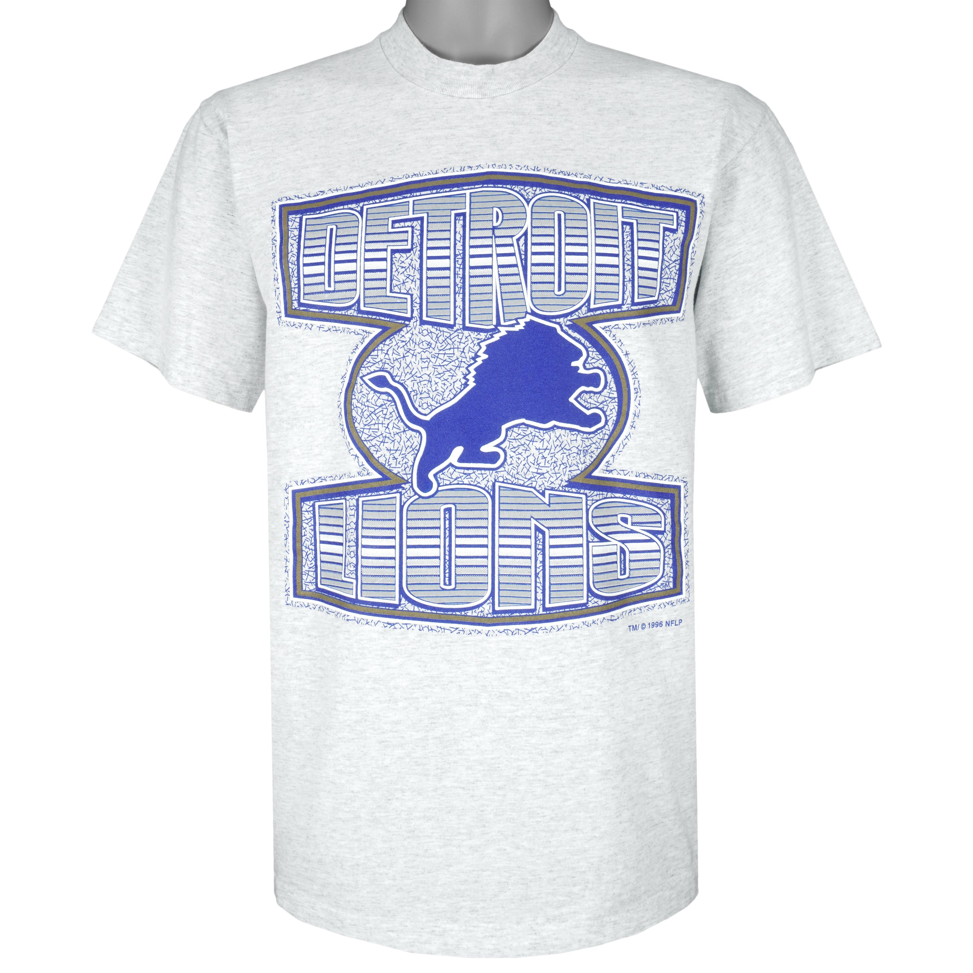 Vintage Detroit Lions T-shirt // // Nfl Football Tee // -   Denmark