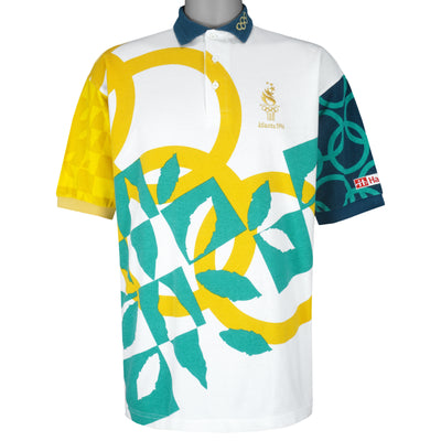 1996 Atlanta Olympics AOP Polo Shirt– VNTG Shop