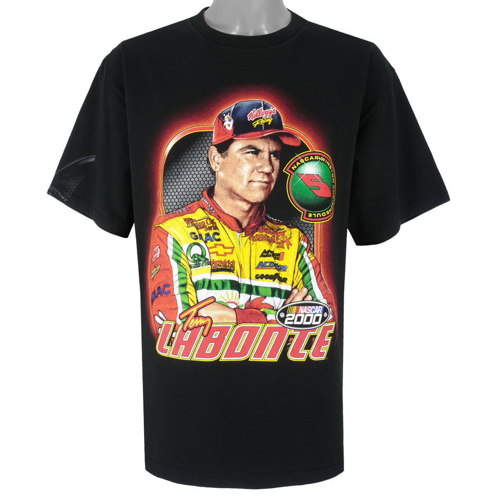 NASCAR (Chase) - Bobby Labonte Winston Cup Series T-Shirt 2000 X-Large Vintage Retro