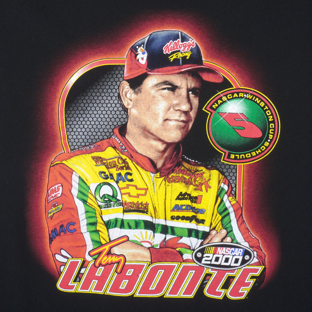 NASCAR (Chase) - Bobby Labonte Winston Cup Series T-Shirt 2000 X-Large Vintage Retro