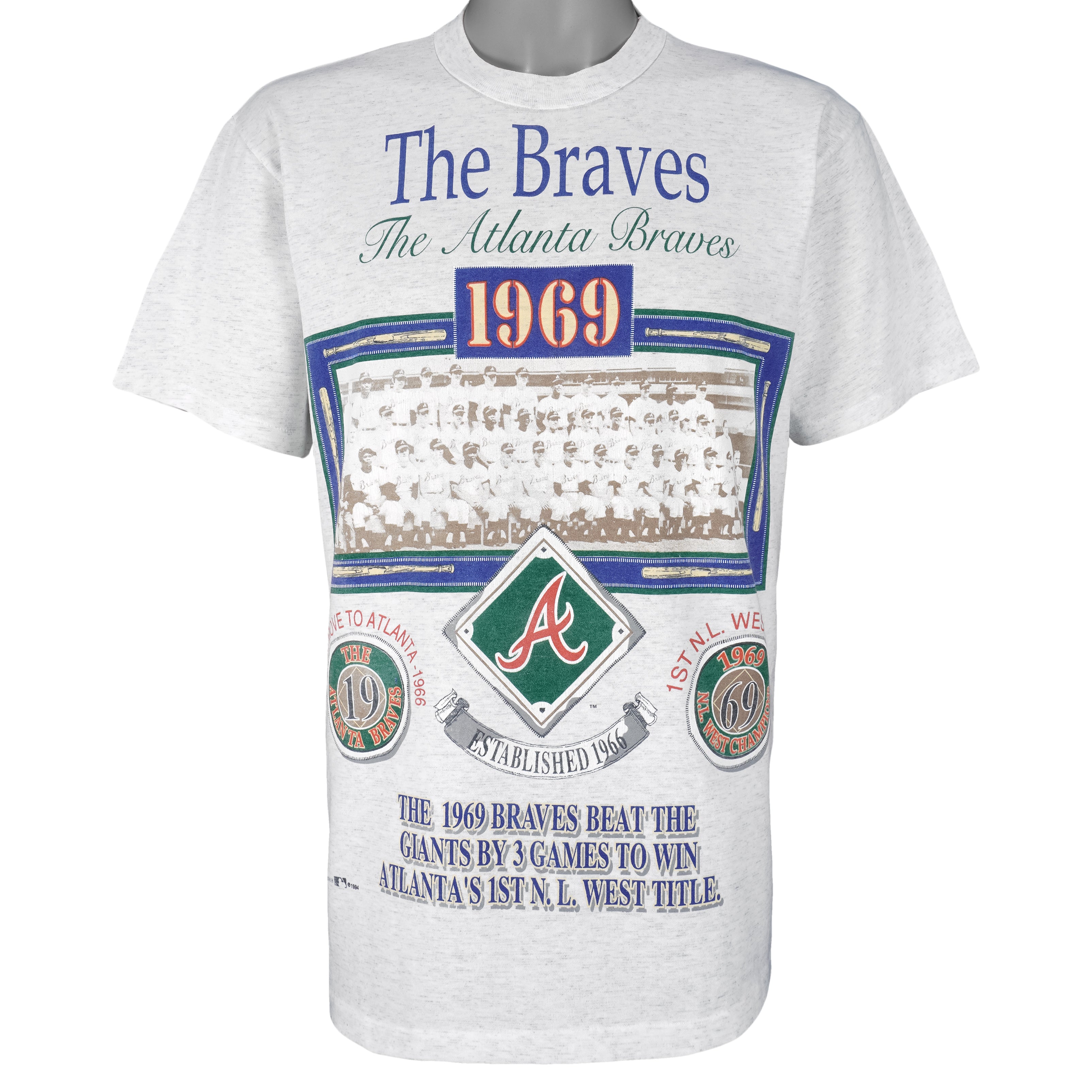 Atlanta Braves Vintage Shirt Since 1966 Unisex Hoodie