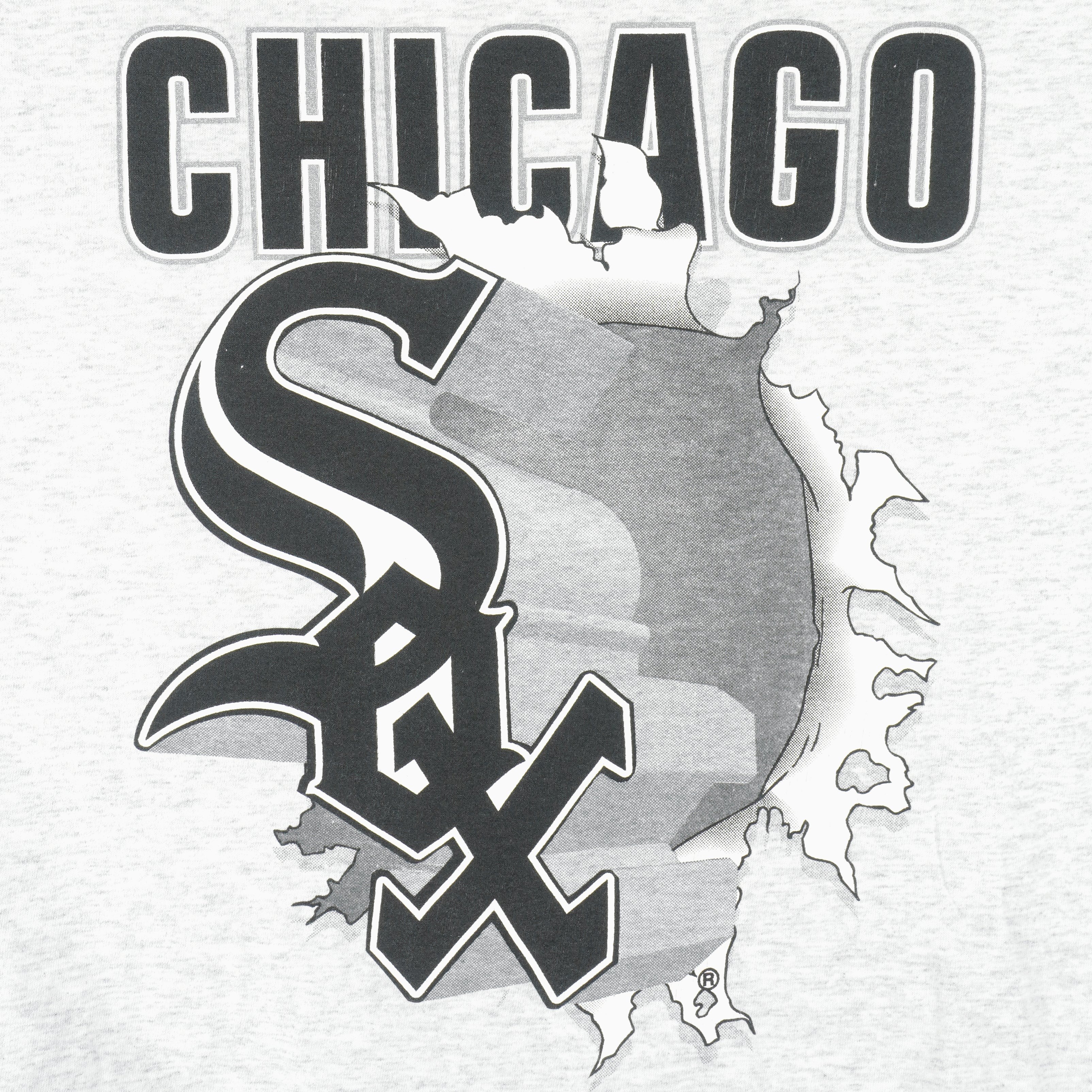 Vintage 90s Nutmeg MLB Chicago White Sox Embroidered T-Shirt Size L