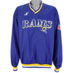 NFL (Logo Athletic) - St. Louis Rams Pullover Windbreaker 1990s Large