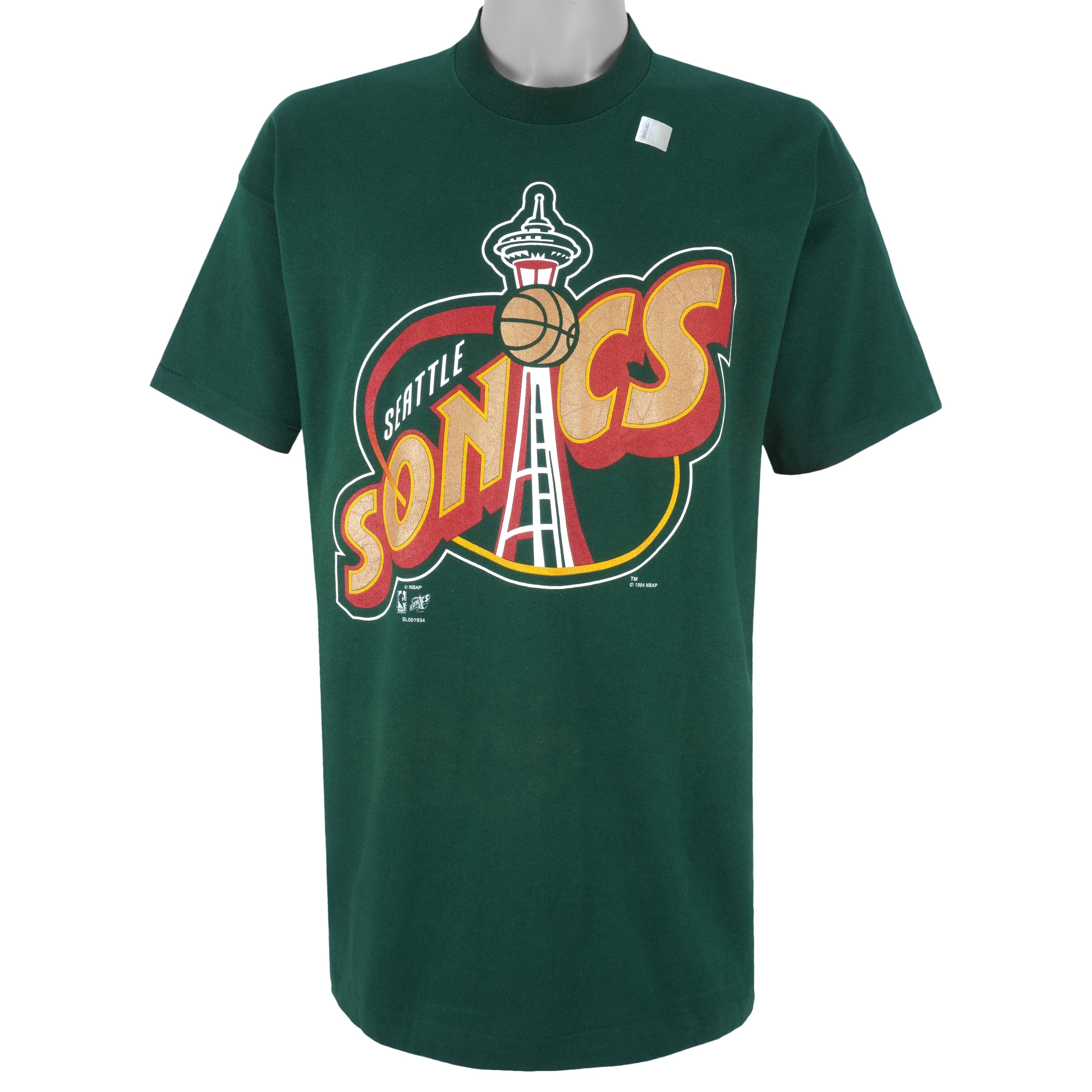 Vintage NBA (Salem) - Seattle SuperSonics Deadstock T-Shirt 1994