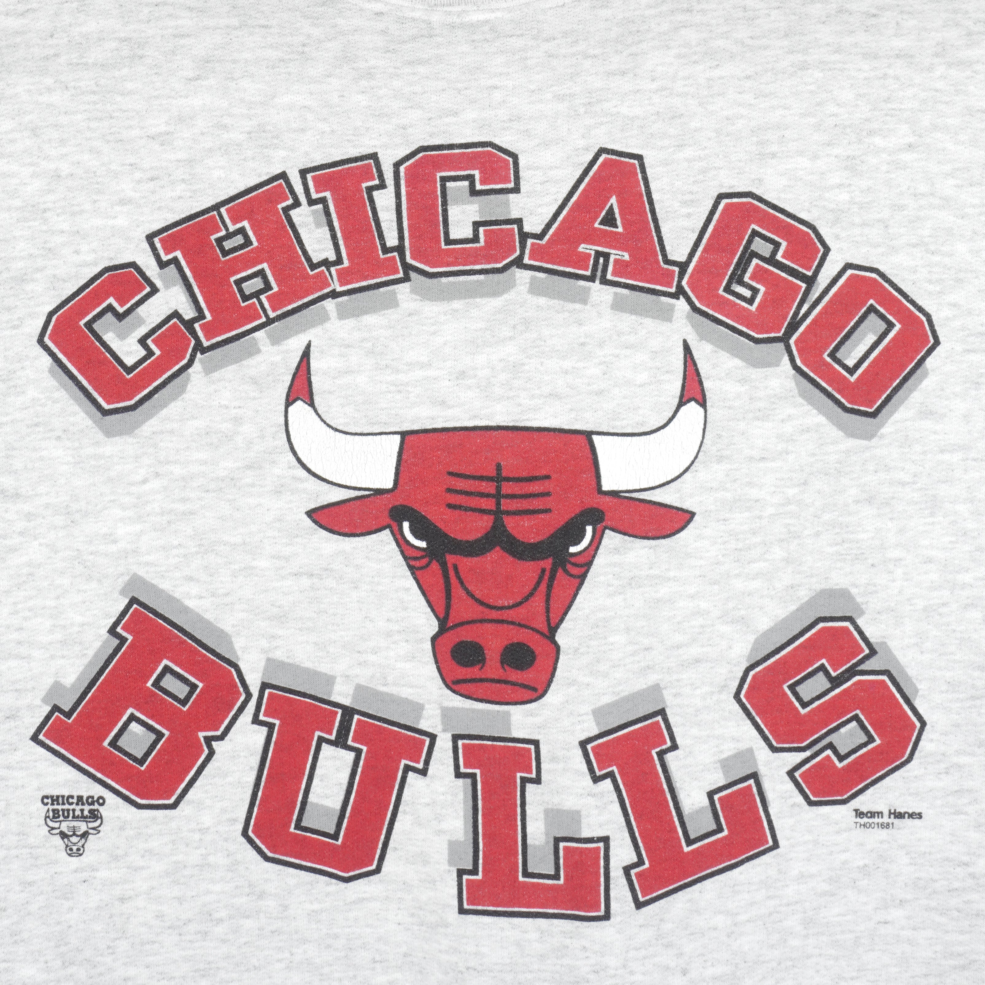 Vintage 90s Team Hanes Chicago Bulls NBA Basketball T Shirt 