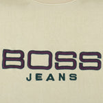 Vintage - Boss Jeans Embroidered Crew Neck Sweatshirt 1990s X-Large Vintage Retro