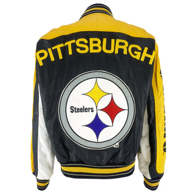 Pittsburgh Steelers NFL G-lll Faux Leather Jacket New with Tags Large