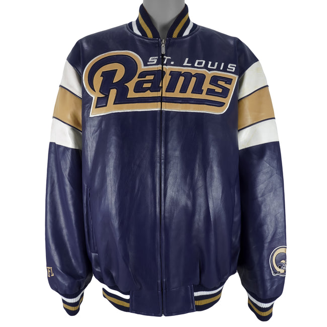 New St Louis Rams Leather Jacket XL - sporting goods - by owner