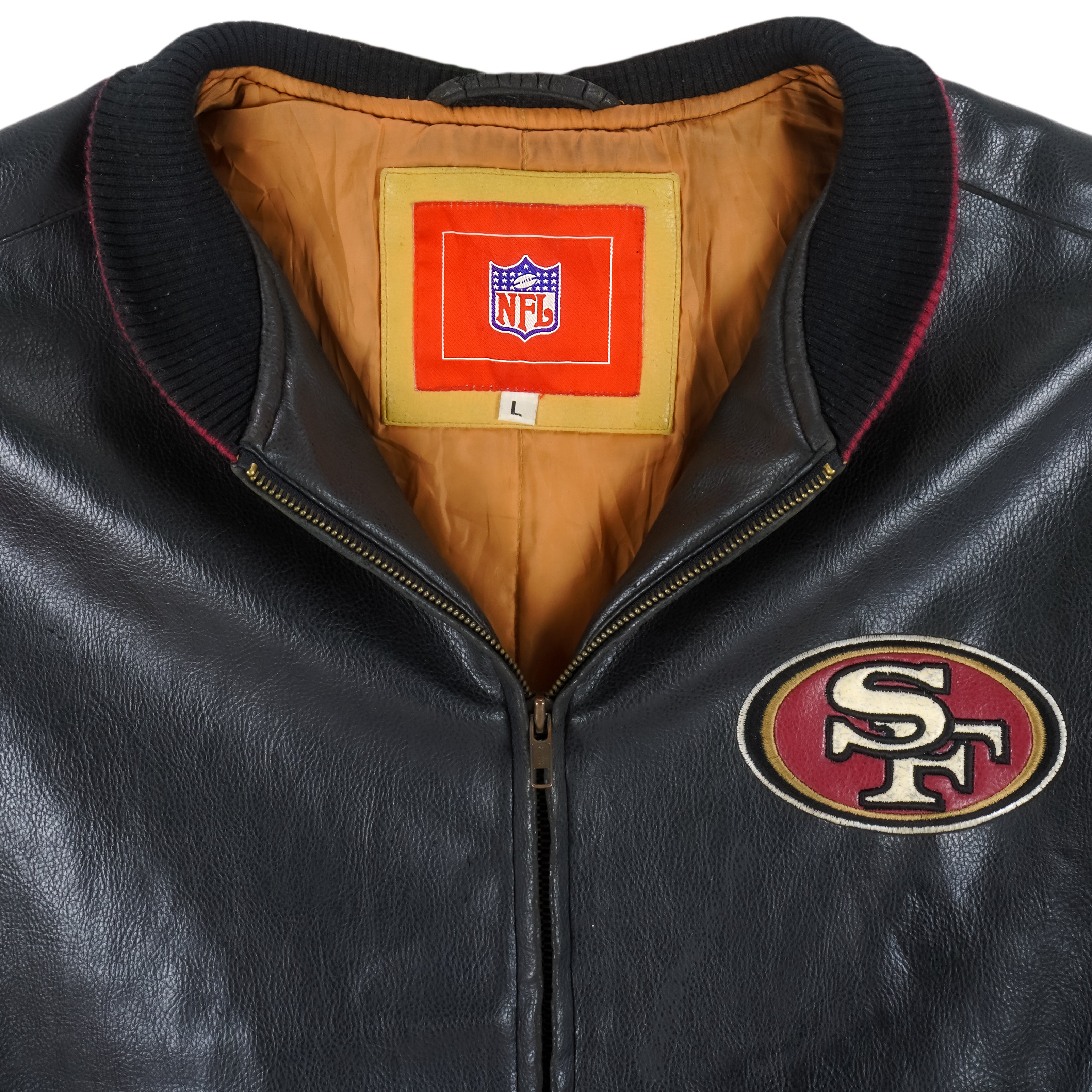 Vintage NFL San Francisco 49ers Leather Jacket