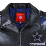 Dallas Cowboys Red Leather Jacket|Skinler