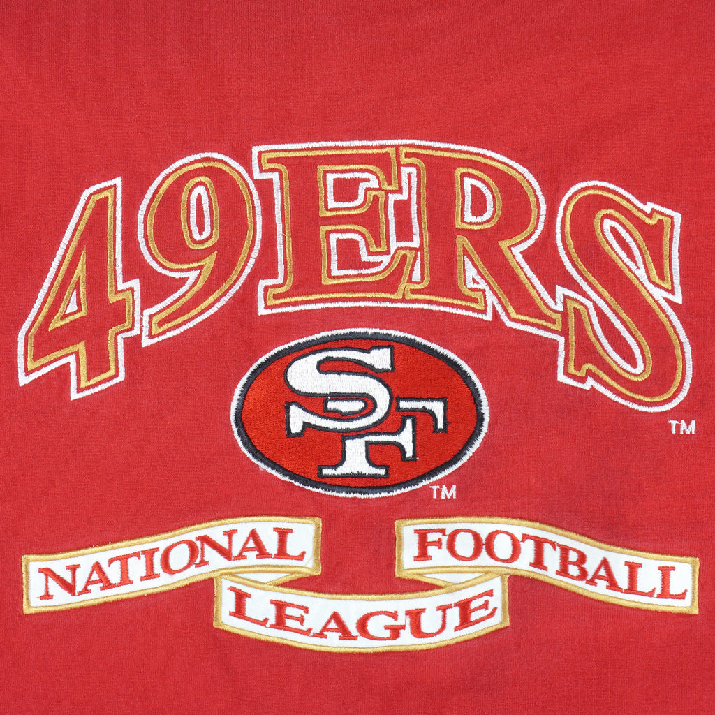 NFL (Logo Athletic) - San Francisco 49ers T-Shirt 1990s Large Vintage Retro Football