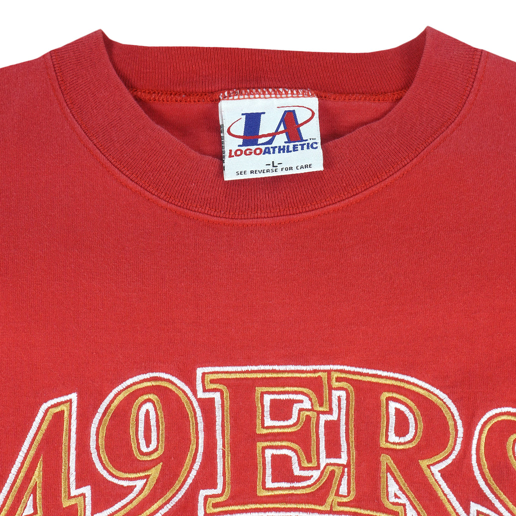 NFL (Logo Athletic) - San Francisco 49ers T-Shirt 1990s Large Vintage Retro Football