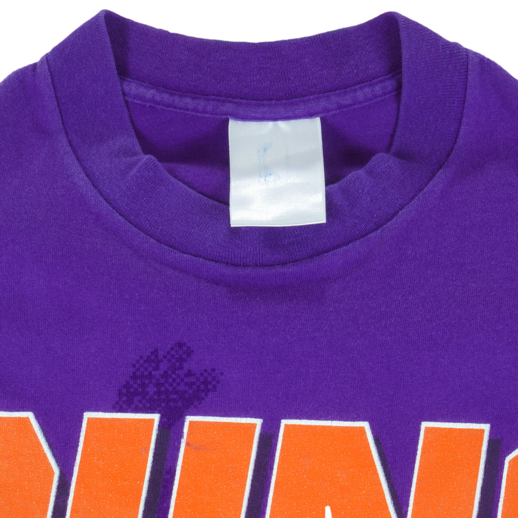 NBA - Phoenix Suns Spell-Out T-Shirt 1990s Large Vintage Retro Basketball