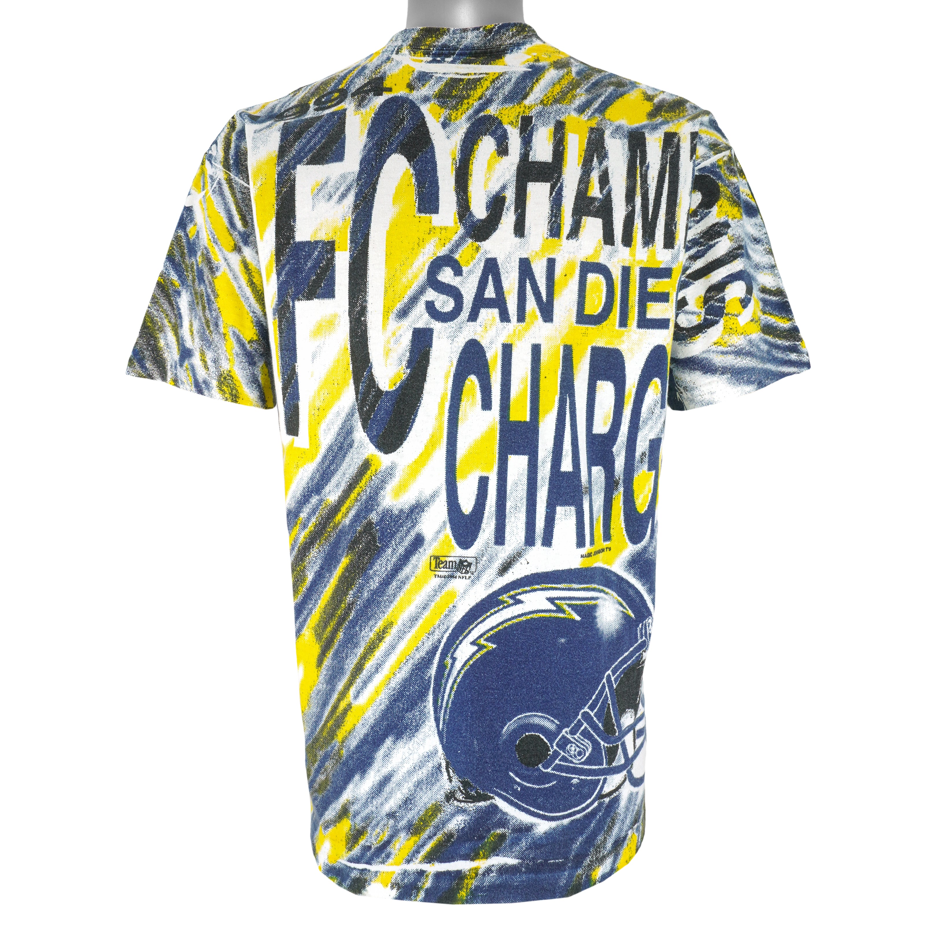 San Diego Chargers T-Shirt 1994 AFC Champs Super Bowl XXIX NFL