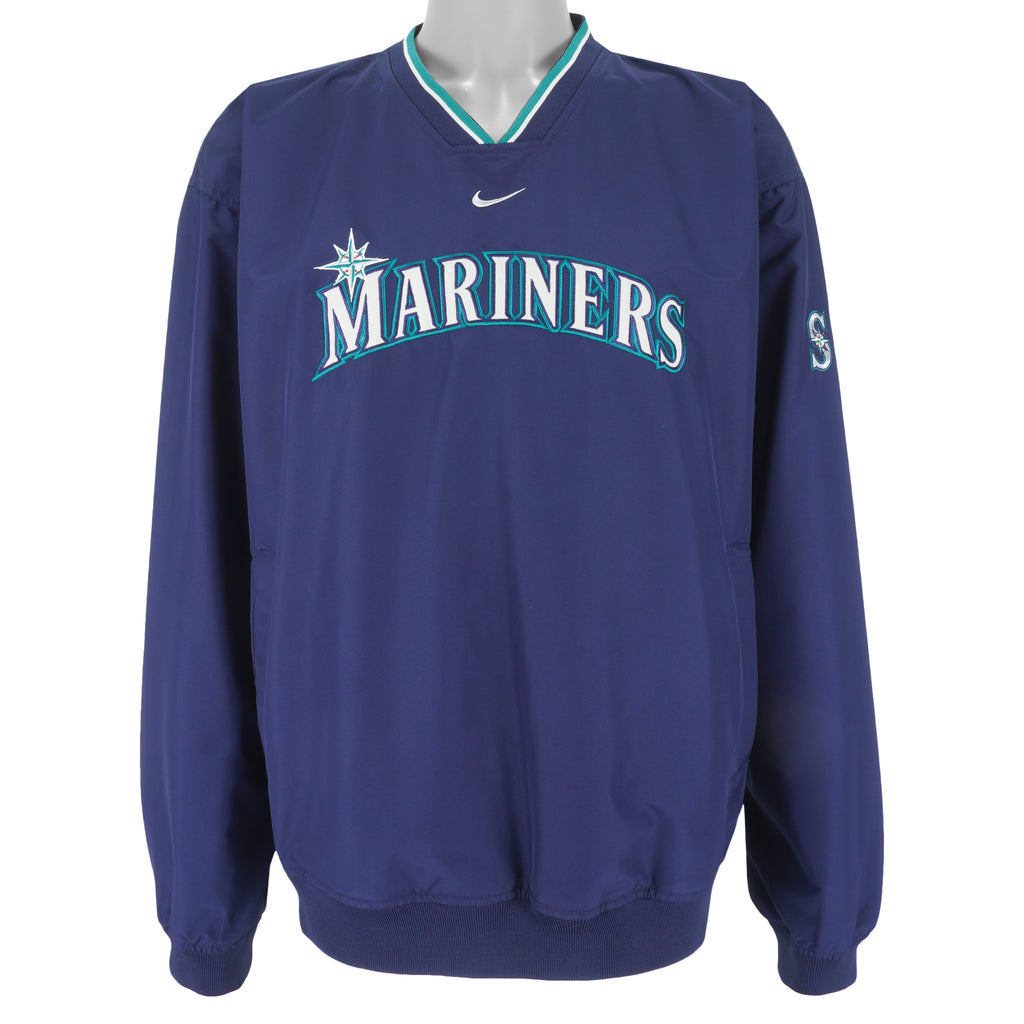 Nike - Seattle Mariners Pullover Windbreaker 1990s Large