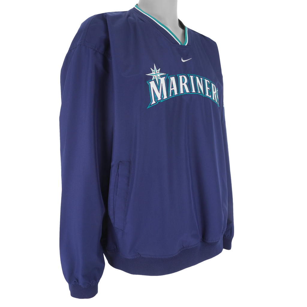 Nike - Seattle Mariners Pullover Windbreaker 1990s Large