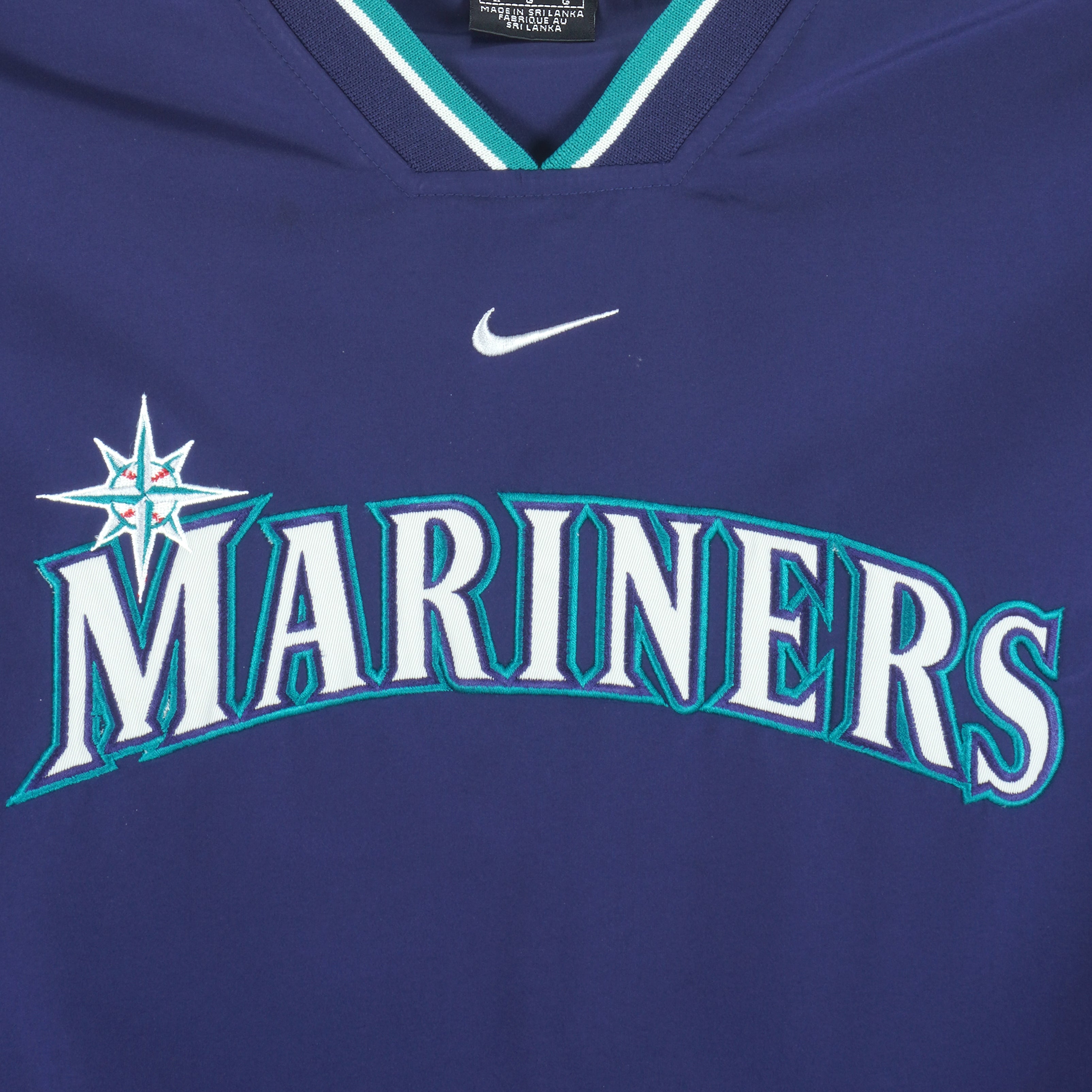 Y2K NIKE Seattle Mariners Pullover Windbreaker Sz. XL