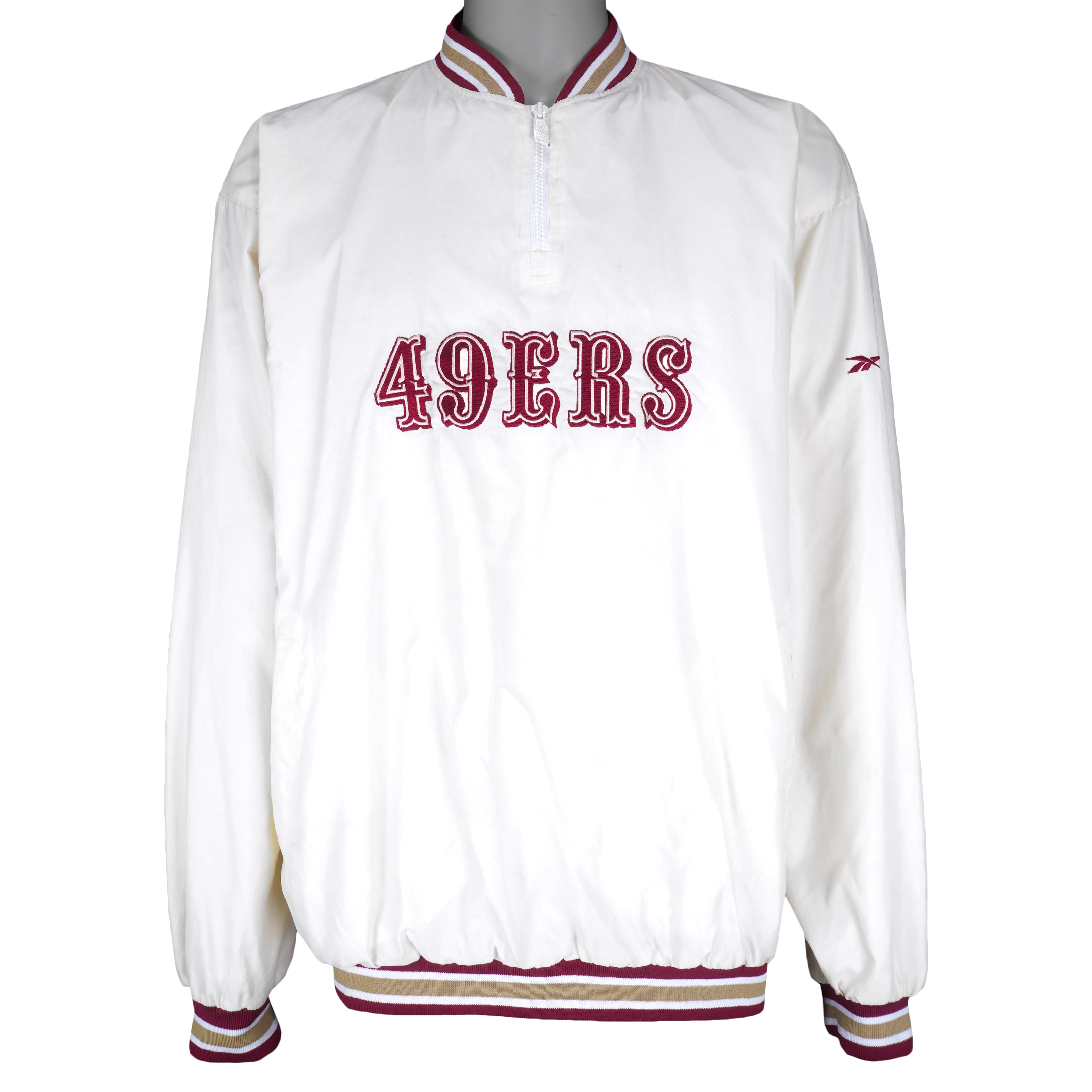 90's San Francisco 49ers Reebok Pro Line NFL Windbreaker Jacket