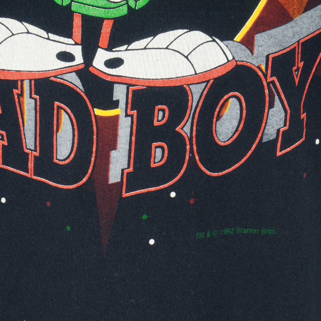 Looney Tunes - Marvin The Martian, Bad Boy T-Shirt 1992 Large Vintage Retro