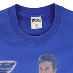 NHL (Pro Player) - St. Louis Blues, Gretzky MVP T-Shirt 1996 Medium Vintage Retro Hockey