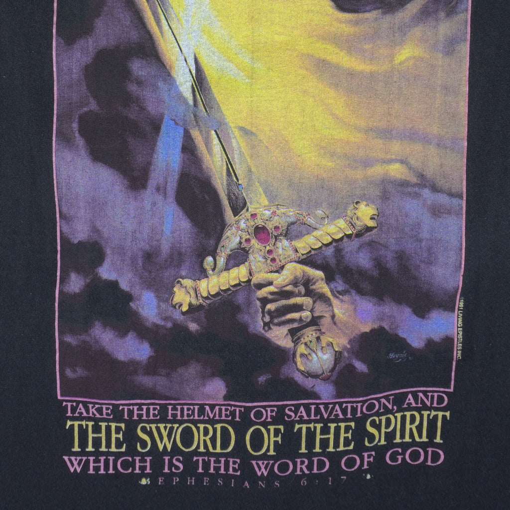 Vintage - Sword Of The Spirit T-Shirt 1990s X-Large Vintage Retro