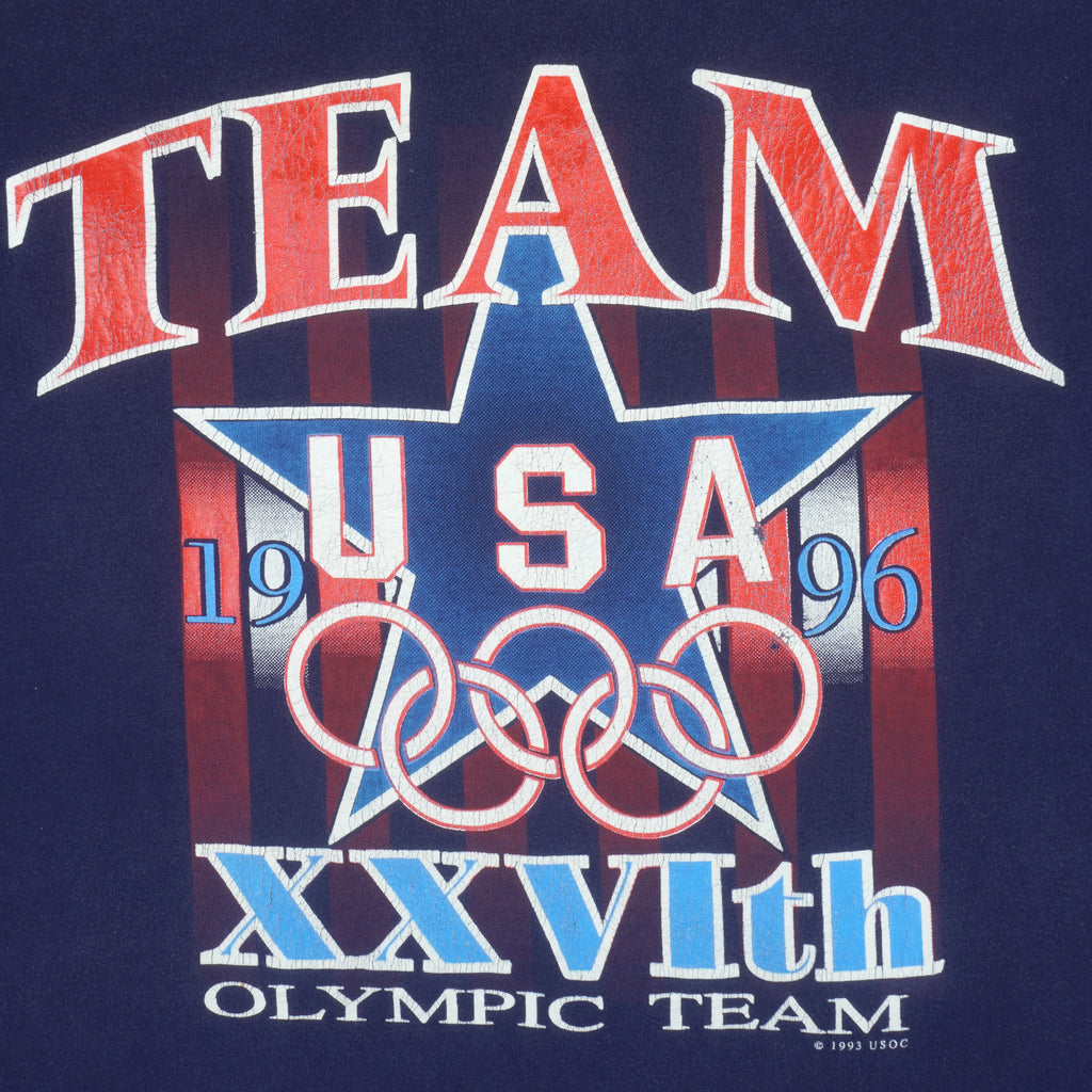 Vintage (Hanes) - Team USA, Olympic 26th T-Shirt 1993 X-Large Vintage Retro