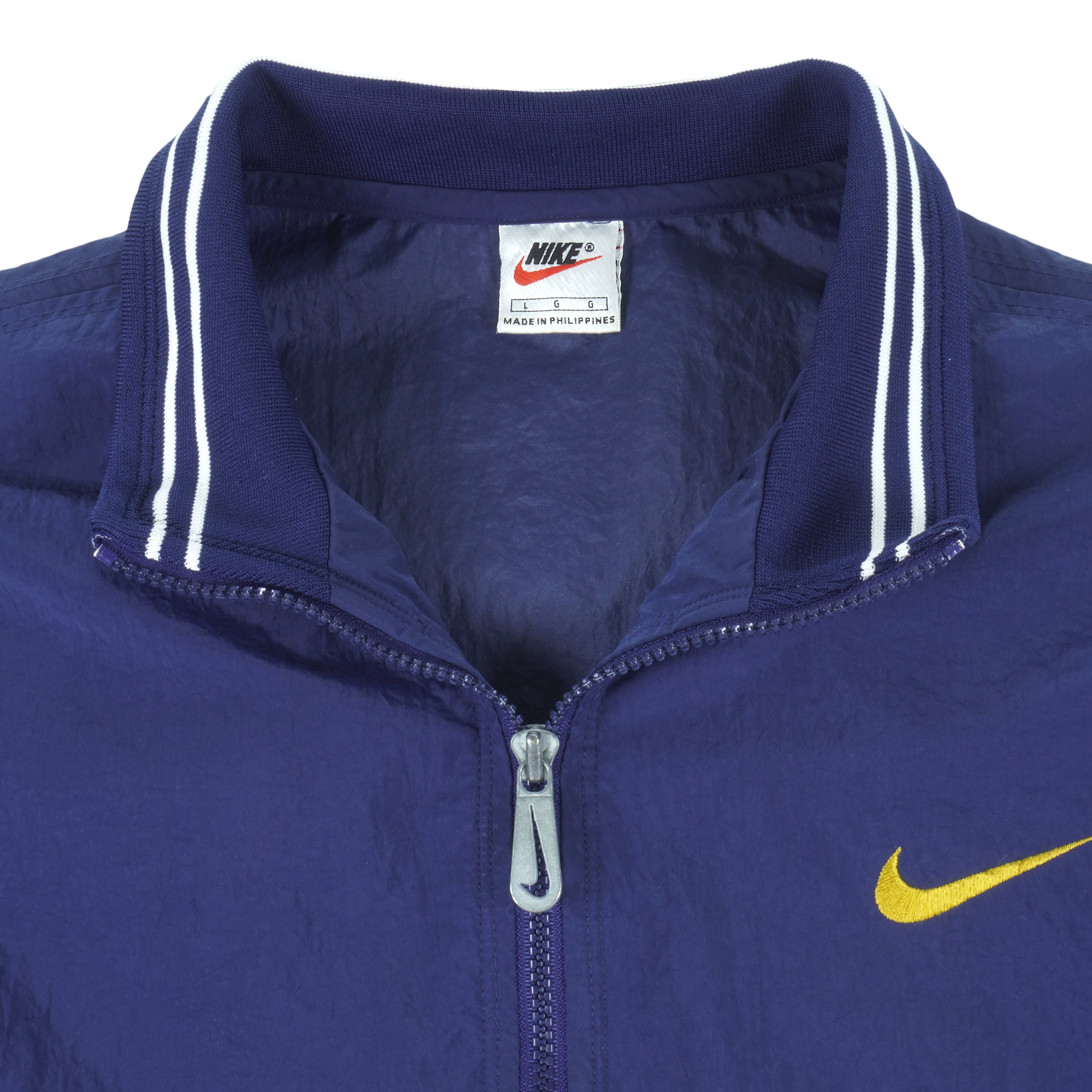 Vintage 90s Nike Windbreaker Half Zip Jacket Embroidery Logo -  Norway