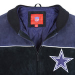 Vintage NFL - Dallas Cowboys Leather Suede Jacket 1990's X-Large