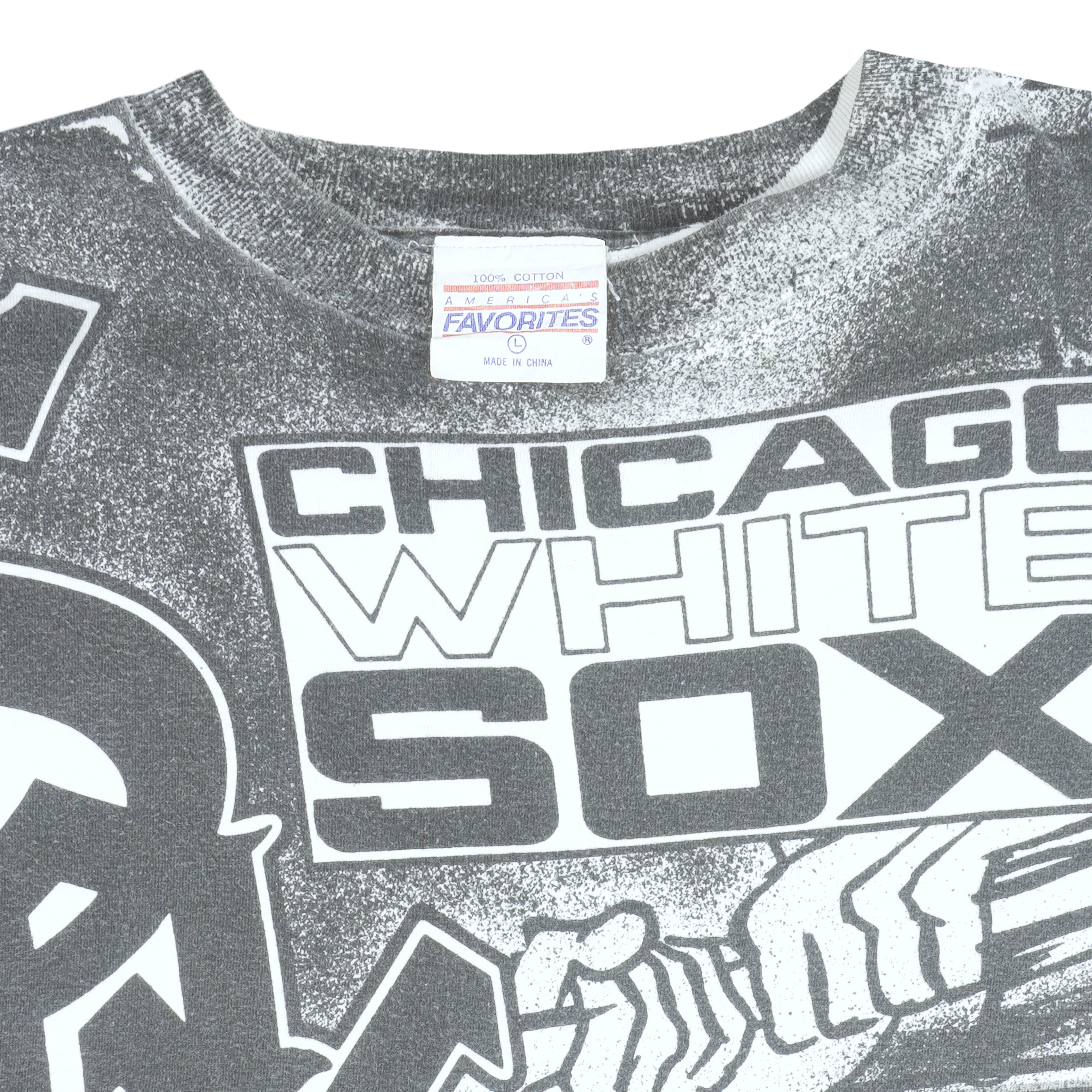 Vintage 90's Chicago White Sox Starter All Over Print Shirt