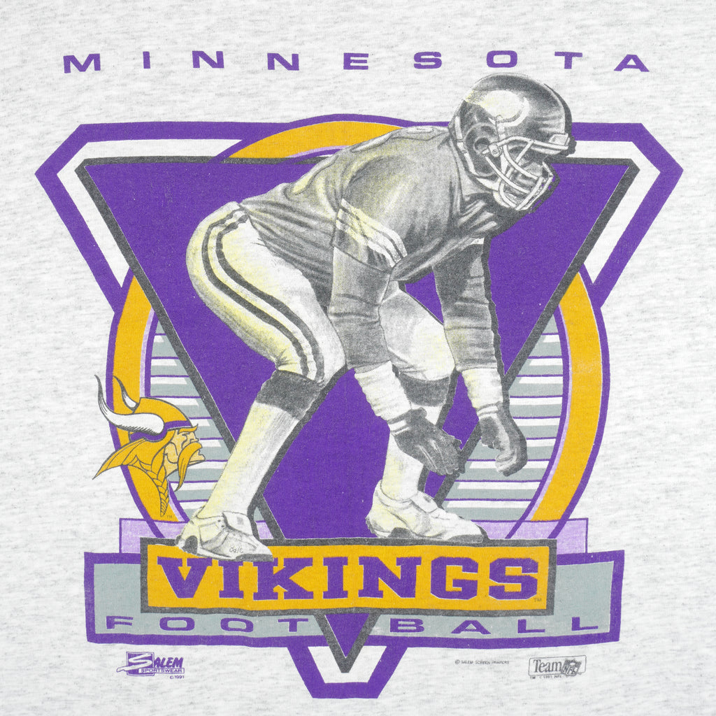 Vintage 90s Minnesota Vikings Nike Sportswear NFL Football 